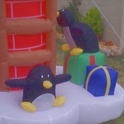 Plastic penguins
