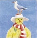 A sandman / snowman