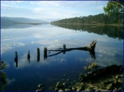 Glaziers Bay looking towards Egg Island and Sleeping Beauty.