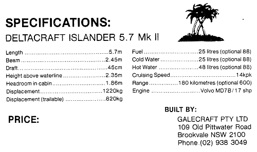 Specifications