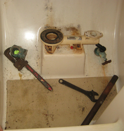 The toilet