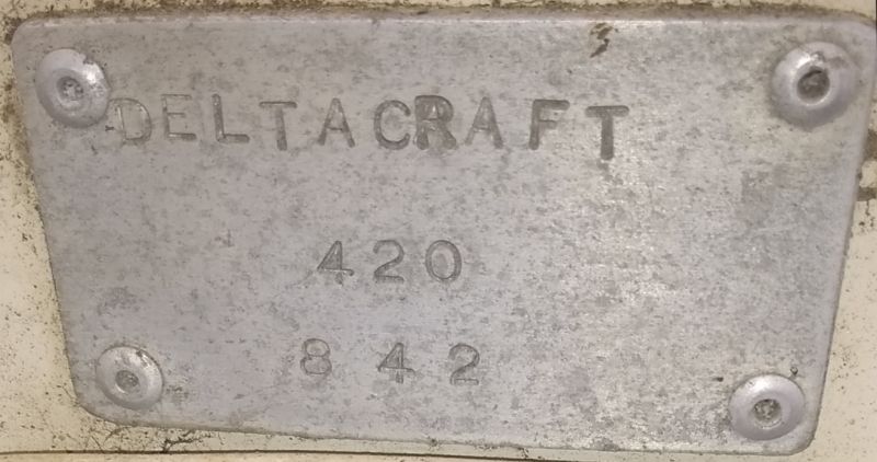 Mark 1 plate